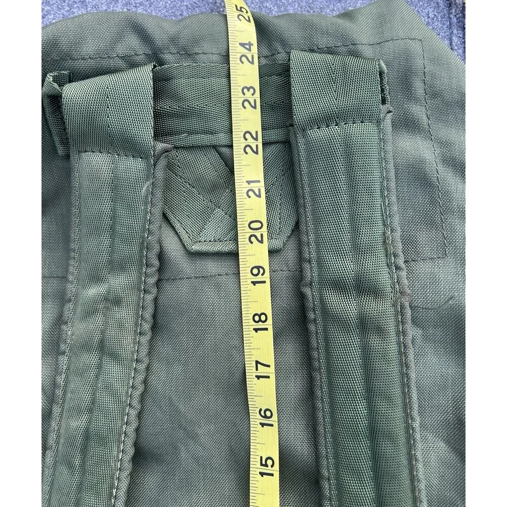 1990s US Military OD Green Sea Bag Backpack Duffel Camping Travel Surplus GI